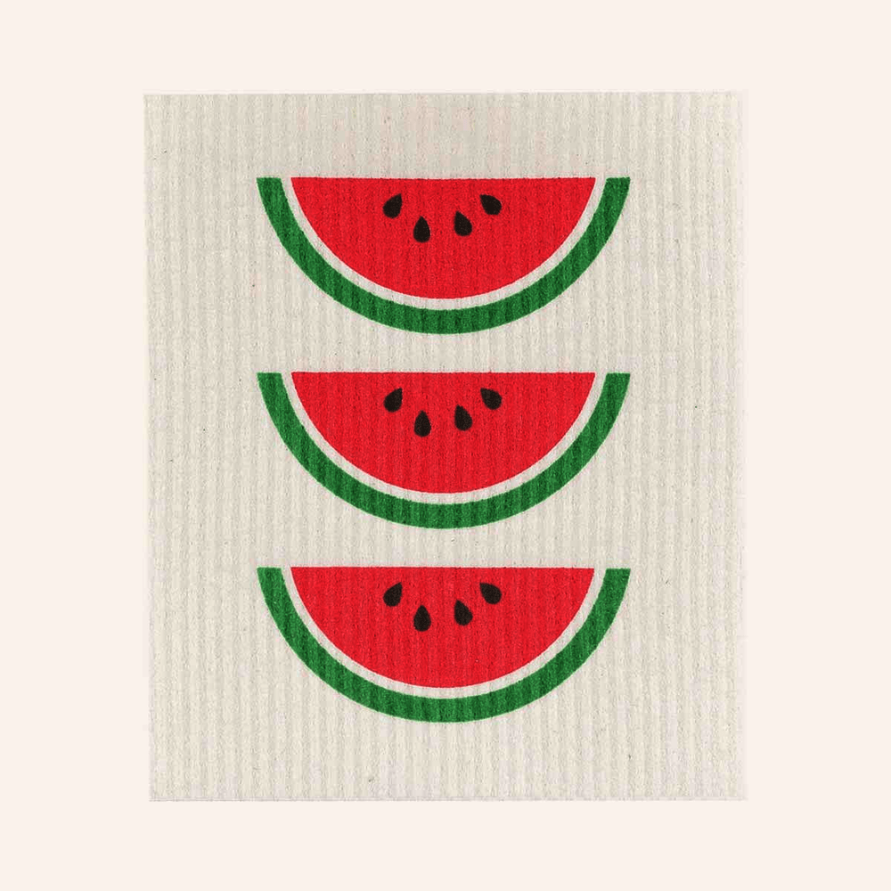 Now Designs, Ecologie Swedish Sponge Cloths, Watermelon