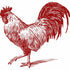 EuroScrubby Cleaning Cloth Rooster