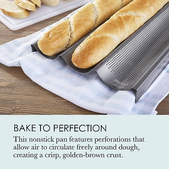Chicago Metallic | Perforated Baguette Pan Pre Order Now