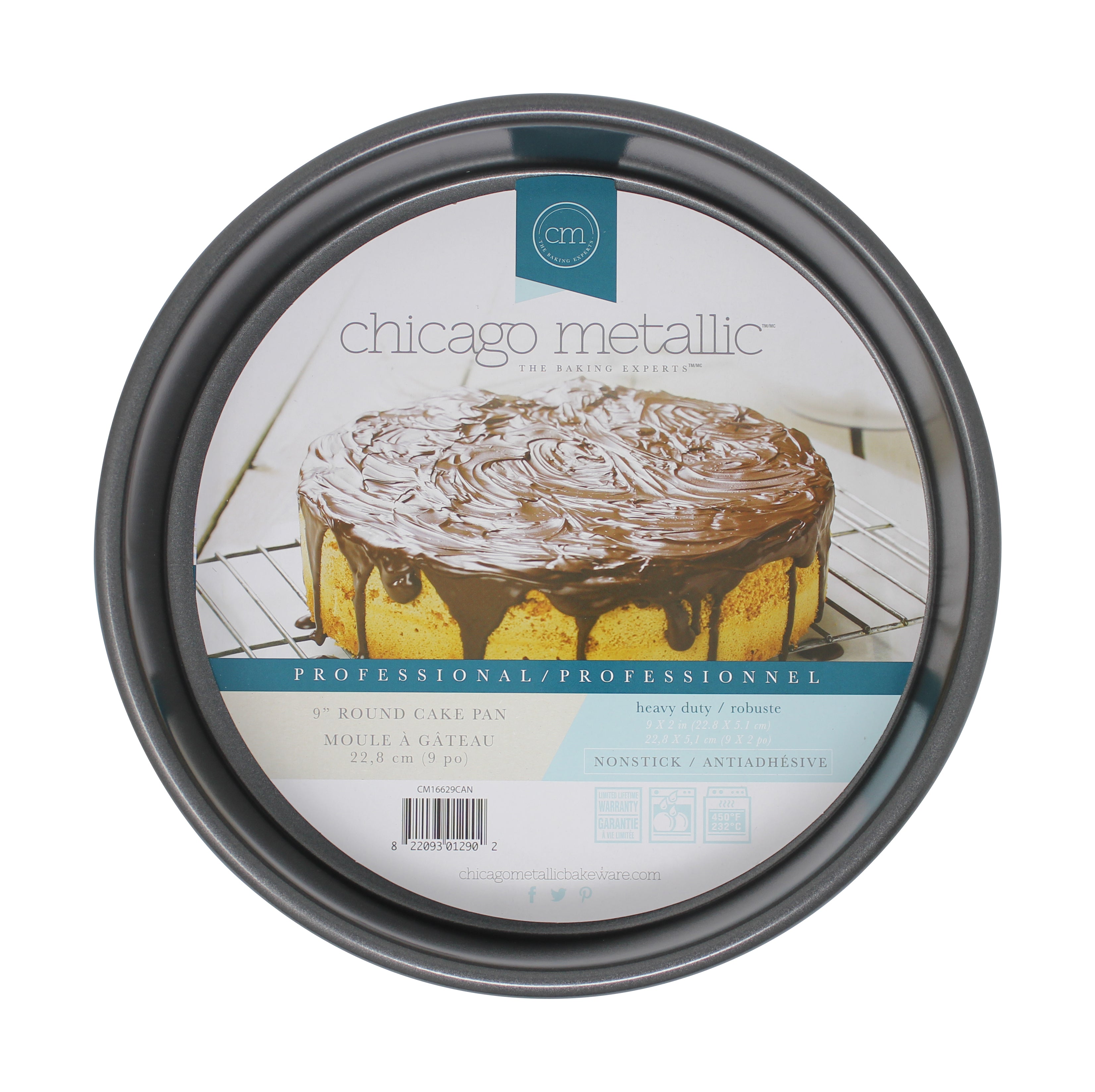 Chicago Metallic | Professional 9" Round Cake Pan