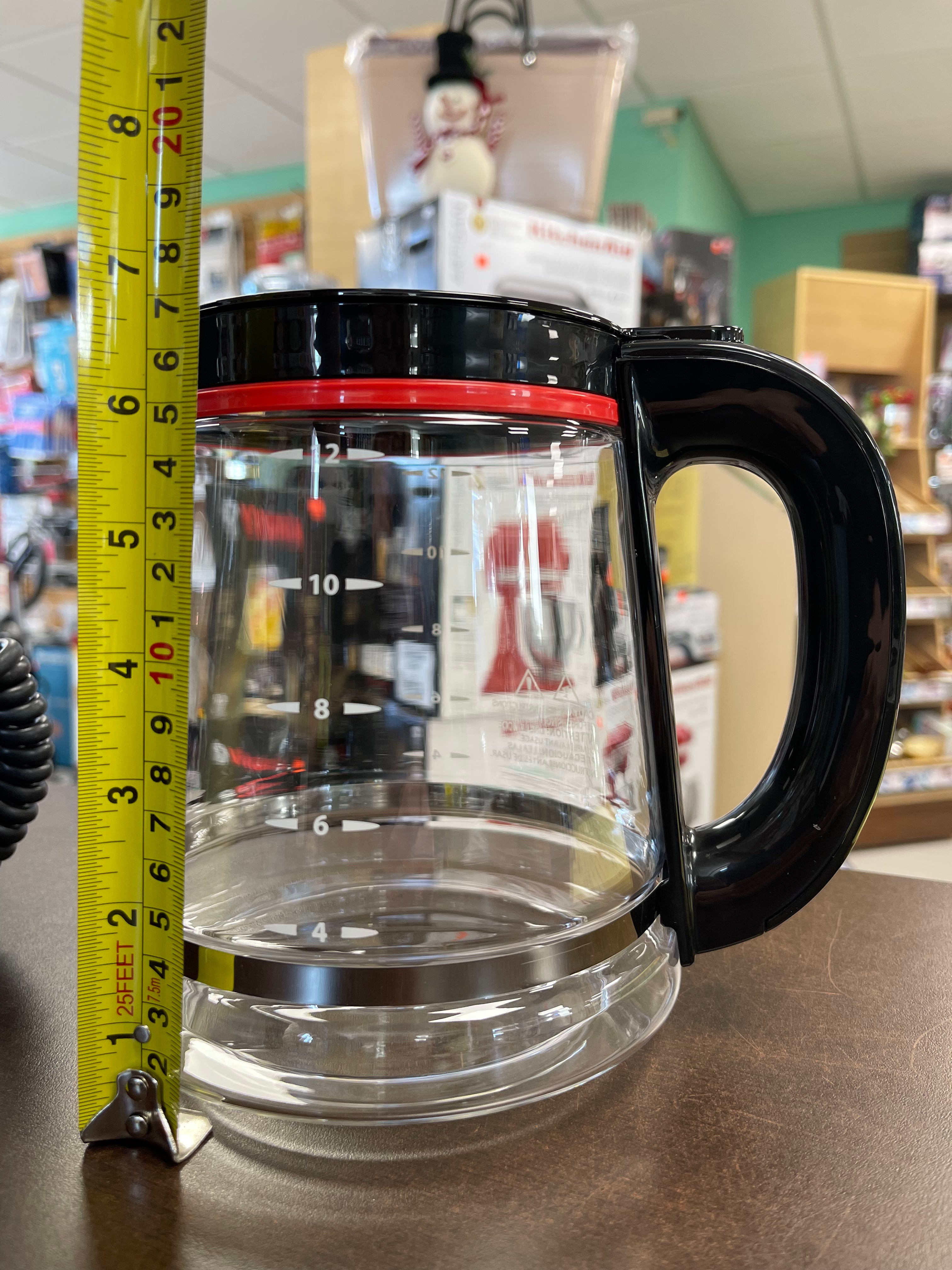 Hamilton Beach Carafe 990123700 12 Cup Glass Pot Hometech BOSCH Kitchen Store