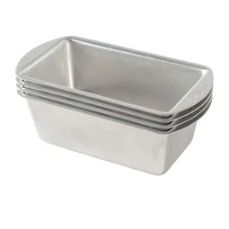Nordic Ware | Aluminum Bakeware Loaf Pan | 4 Pans