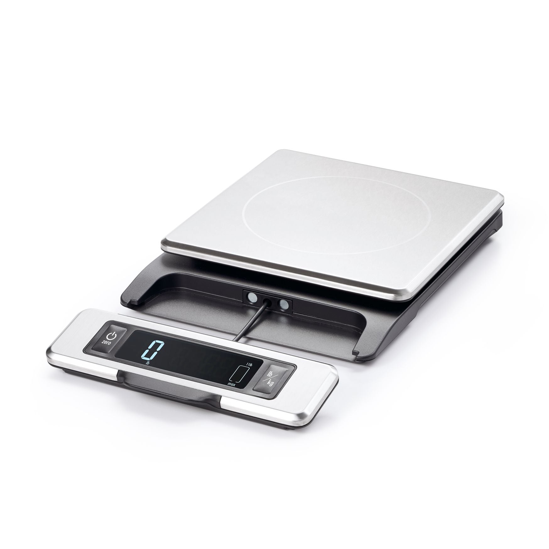 Oxo Stainless Steel Food Scale 11lb with Pull Out Tray