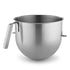 KitchenAid 8 Quart NSF Certified Polished Stainless Steel Bowl with J Hook Handle