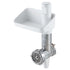 Bosch Compact MUZ4FW4 Meat Grinder Attachment Suitable for MUM 4 Food Processor, White, Silver