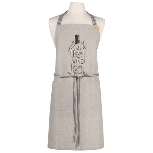 Now Designs Love the Wine Your With Adult Apron 2026009