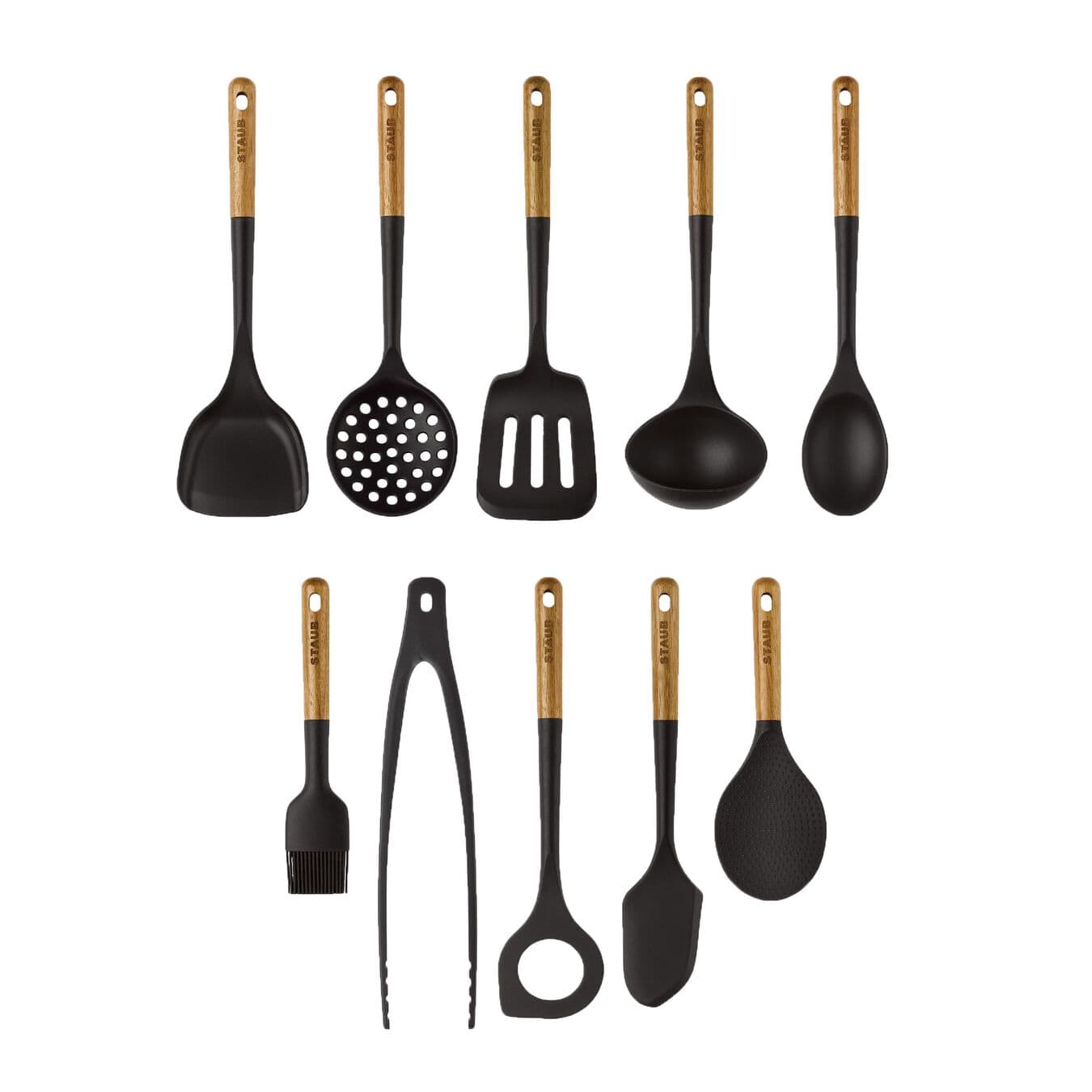 Staub 10 Silicone Piece Kitchen Gadget Tool Set  Out of stock pre order now for same price