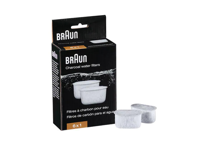 Braun Charcoal Water Filter BRSC004  AX13210004 Replacement Filter