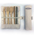 Tru Earth Bamboo Cutlery Set (Fork, Spoon, Knife, Chopsticks, Straw) - 1-pack