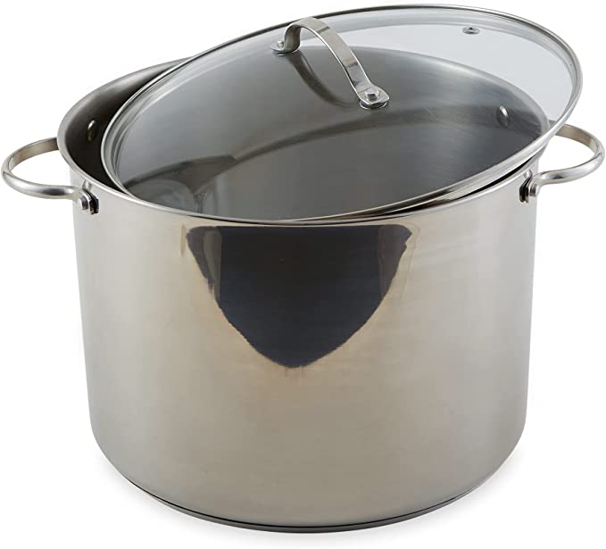 RSVP International 12 Quart Stock Pot -Induction – Hometech BOSCH ...