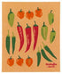 Now Designs | Ecologie Swedish Sponge Cloths | Chili Peppers |