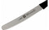 Zwilling Twin Grip Tomato / Bagel Knife with Scalloped Edge 4.5 inch - Black